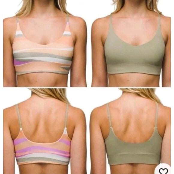 NEW Prana Willow Falls Reversible Top Womens XS Bikini Swim Waves MSRP $70 - Picture 1 of 13
